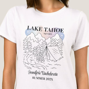 Camp Junggesellinnen-Party Mädchen-Trip Camping Be T-Shirt