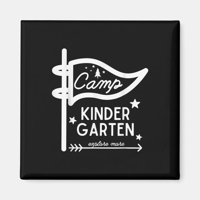 Camp Kindergarten Lehrer Campi Campi Magnet (Vorne)