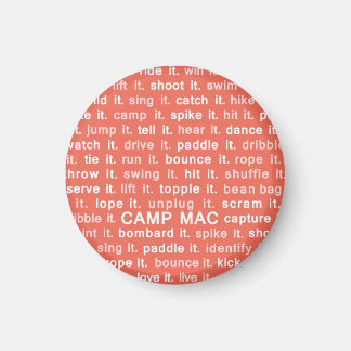 Camp Mac Magnet (Red Do It)