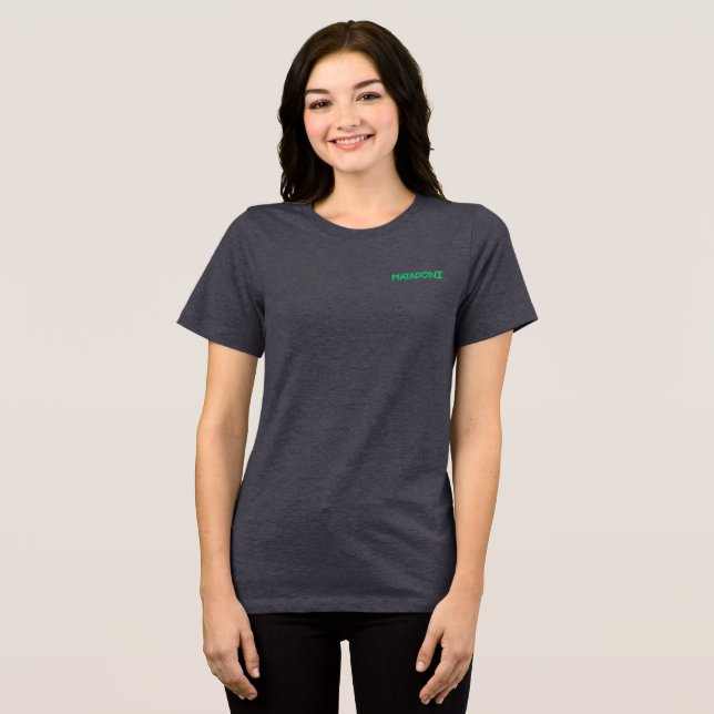 Camp Mataponi Liebe Tri-Blend Shirt (Vorderseite voll)