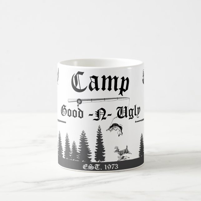 Camp Name des Waldes Kaffeetasse (Mittel)