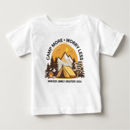 Camp noch Besorgnis erregender weniger Lager Baby T-shirt