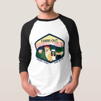 Camp Out 2025 Baseball-T-Shirt T-Shirt