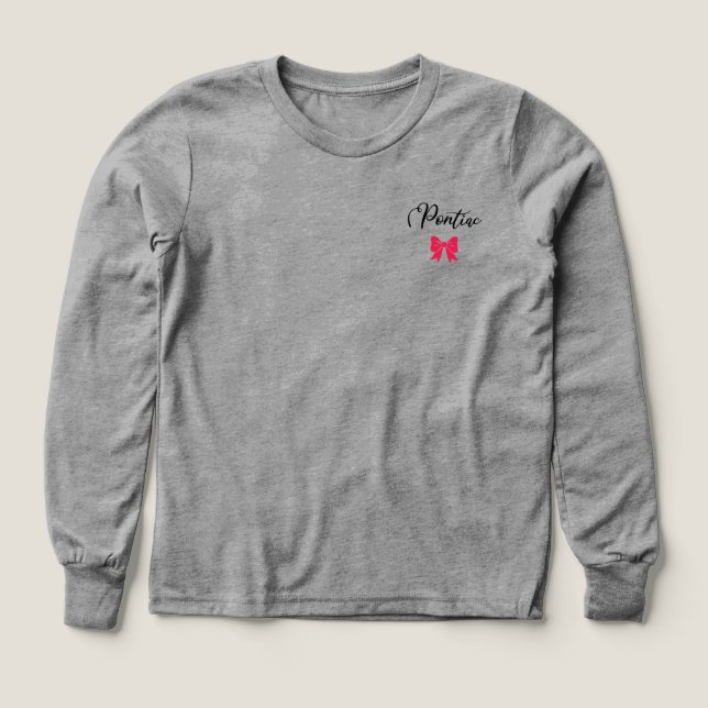 Camp Pontiac Bow Shirt (Design Vorderseite)