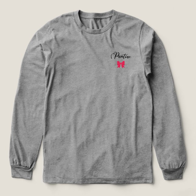 Camp Pontiac Bow Shirt (Design Vorderseite)