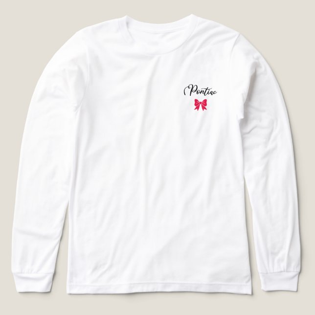 Camp Pontiac Bow Shirt (Design Vorderseite)