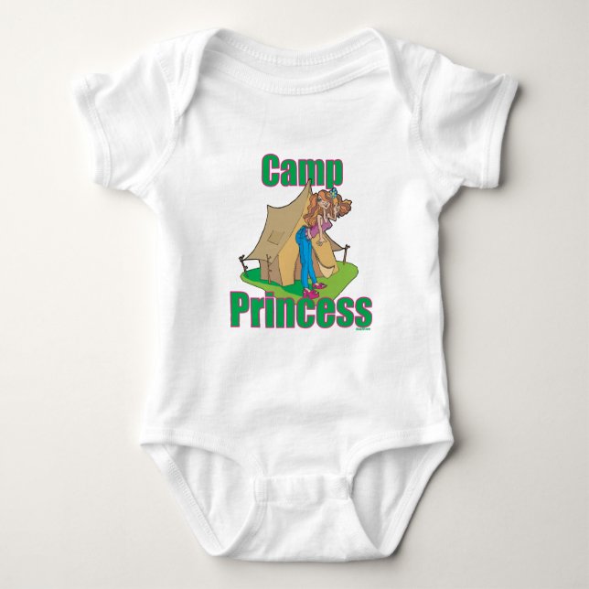 CAMP-Prinzessin Baby Strampler (Vorderseite)