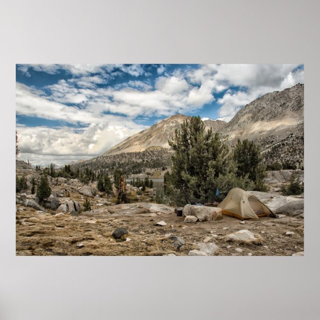 Camp Rae Lakes Poster (Vorne)