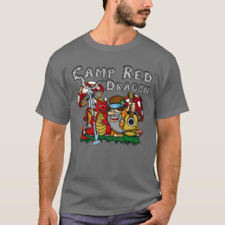 Camp Red Dragon 2025 B.A.T. Dunkelgrau D/S T - Shi T-Shirt