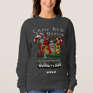Camp Red Dragon 2025 B.A.T. Dunkles graues Sweatsh Sweatshirt