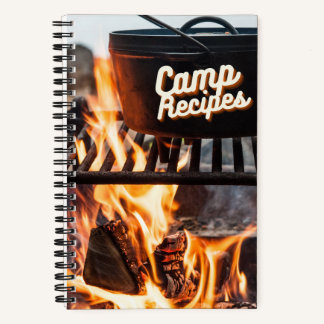 Camp-Rezepte Notizbuch