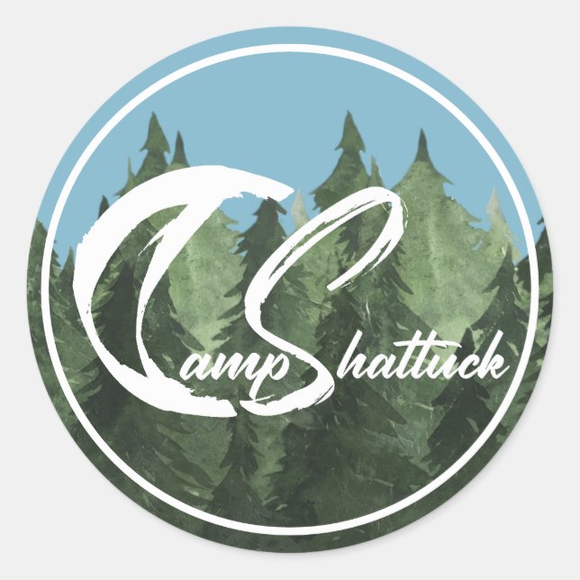 Camp Shattuck - Aufkleber (Vorderseite)