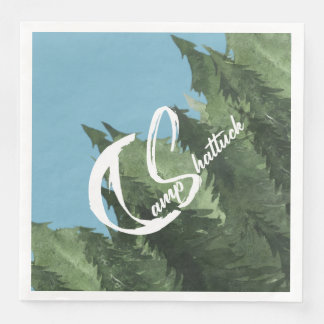 Camp Shattuck - Paper Napkins Serviette