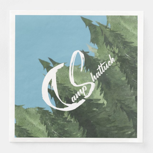 Camp Shattuck - Paper Napkins Serviette (Vorderseite)