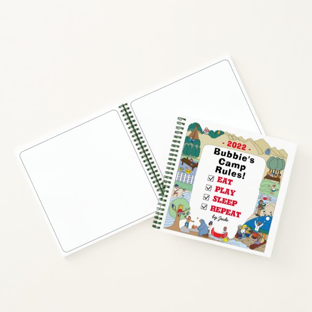 Camp Sketchbook Notizbuch (Innenseite)