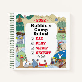 Camp Sketchbook Notizbuch