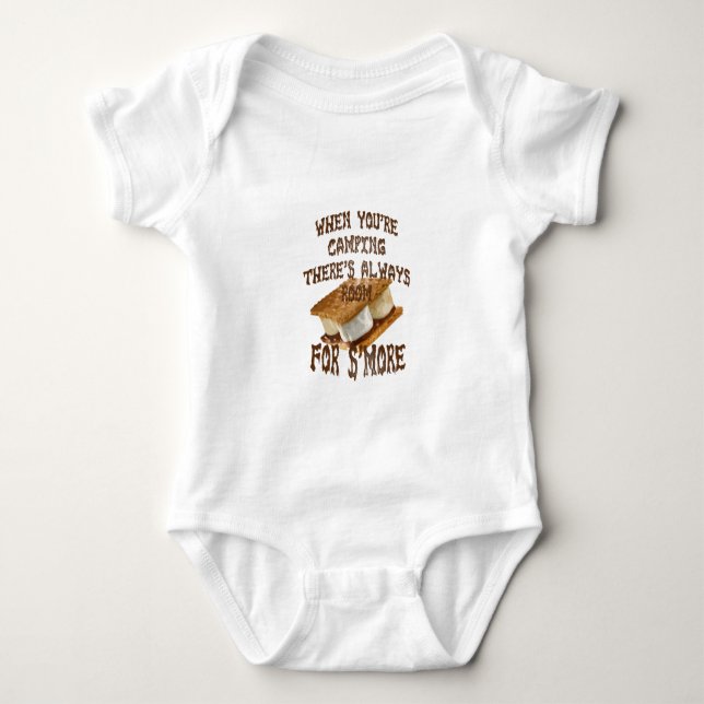 Camp Smores Baby Strampler (Vorderseite)