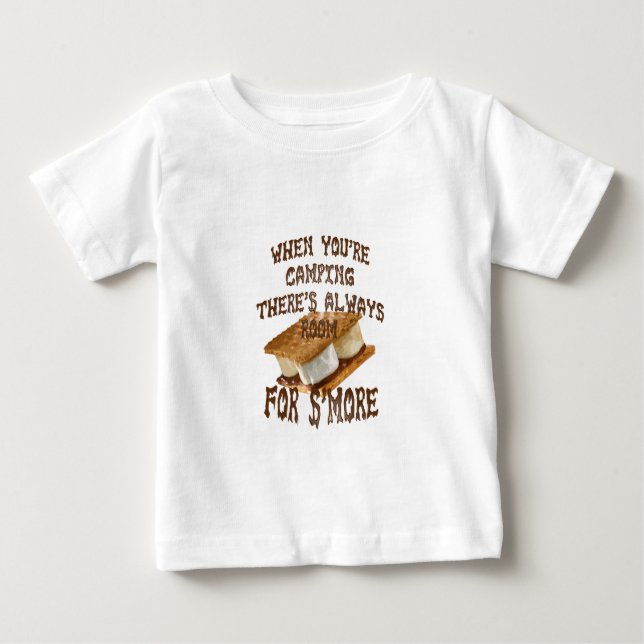 Camp Smores Baby T-shirt (Vorderseite)
