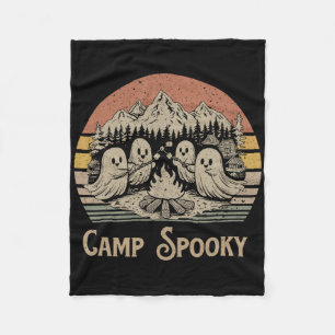 Camp Spooky SommerHalloween Niedlich Ghost Fleecedecke