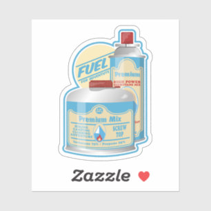 Camp Stove Gas Kanister Propane Butane Aufkleber