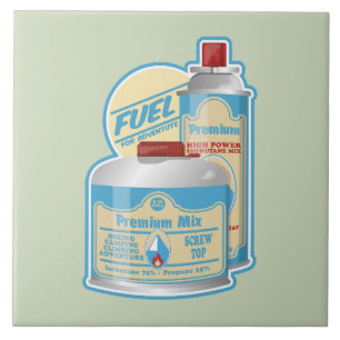 Camp Stove Gas Kanister Propane Butane Fliese