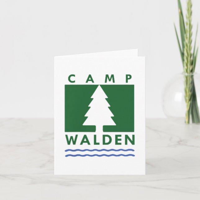 Camp Summer Camp Trip Match Karte (Vorderseite)