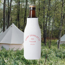 Camp Theme Bachelorette Pink Wappen