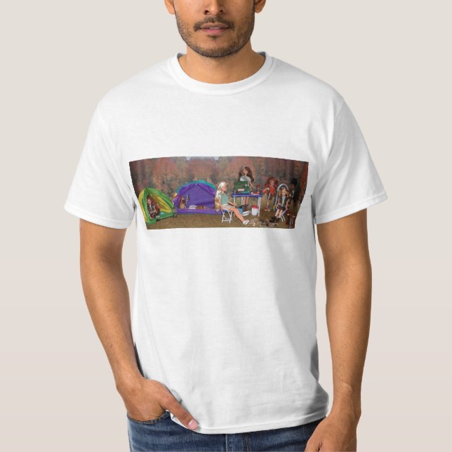 CAMP-TRAMP ERWACHSENER T-Shirts (Vorderseite)