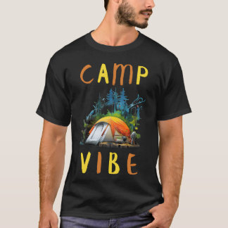 Camp Vibe Camping Liebhaber retro T-Shirt