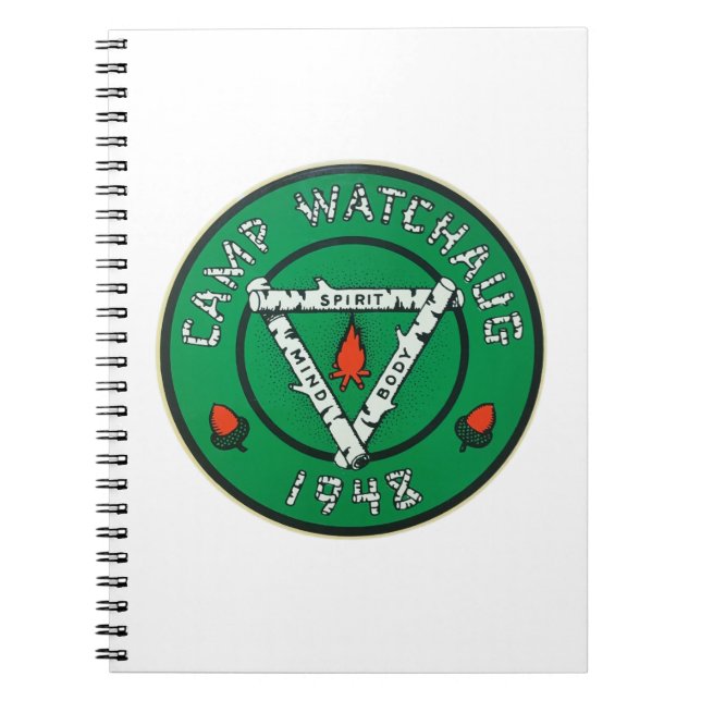 Camp Watchaug Notizbuch Notizblock (Vorderseite)