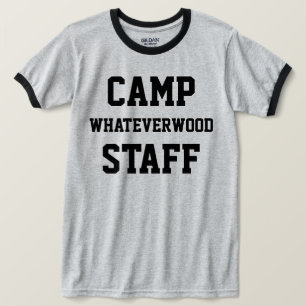 Camp Whateverwood Staff Gray T-Shirt