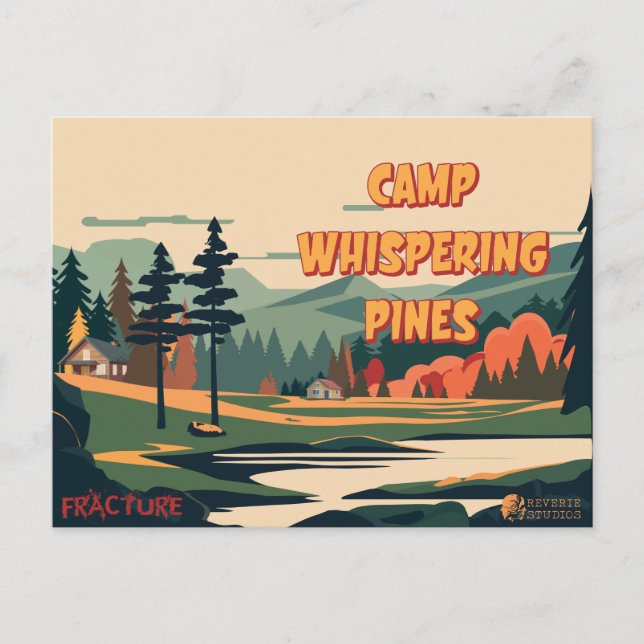 Camp Whispering Pines Postkarte (5) (Vorderseite)