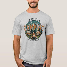 Camp Wild, Alaska Style T-Shirt