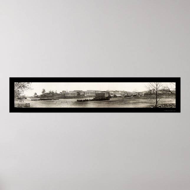 Camp Zachary Taylor KY Foto 1917 Poster (Vorne)