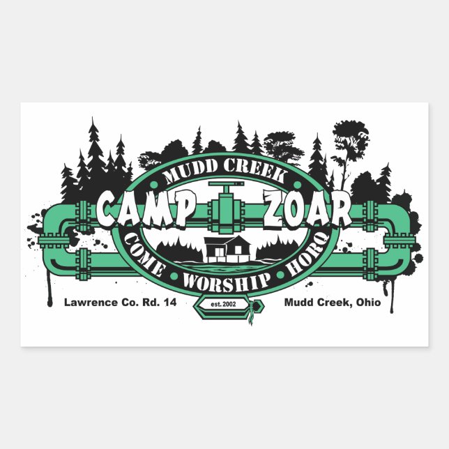 Camp Zoar Stickers (Vorderseite)