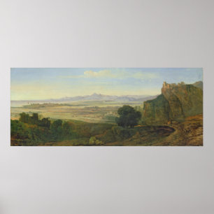 Campagna Landscape Poster