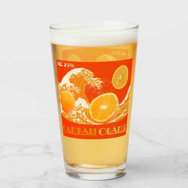 Campari Orenge(神奈川沖浪裏) Glas (Vorne (Gefüllt))