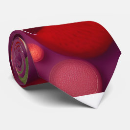 Campari Soda Grapefruit Farbiges Muster Krawatte