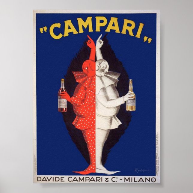 Campari Twins Poster (Vorne)