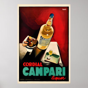 Campari Vintage Poster Drucke