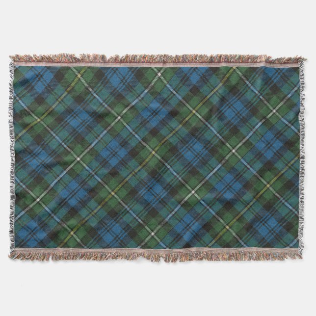 Campbell Argyll A Original Scottish Tartan Decke (Vorderseite)