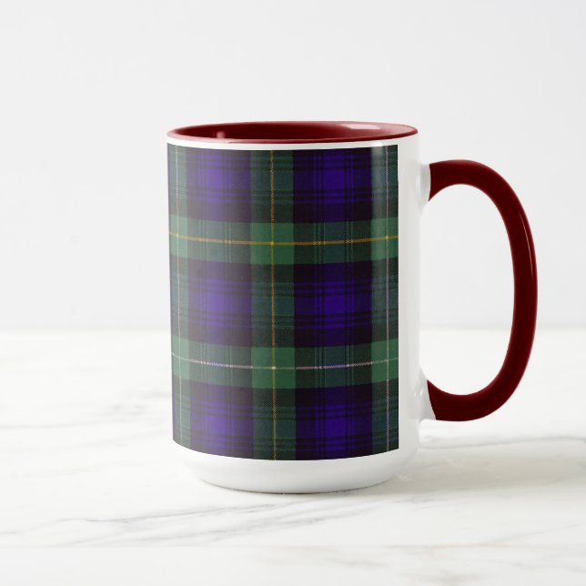 Campbell Argyll Clan karierten schottischen Tartan Tasse (Rechts)