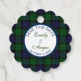 Campbell Black Watch Tartan Wedding Rette ein Datu Geschenkanhänger