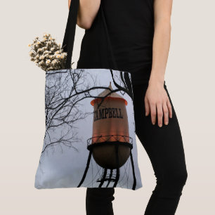 Campbell CA Wasserturm Brushed Polyester-Tragetasc