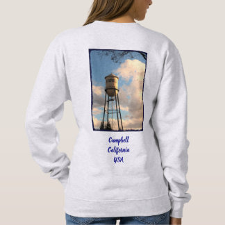 Campbell CA Wasserturm Frauen Sweatshirt