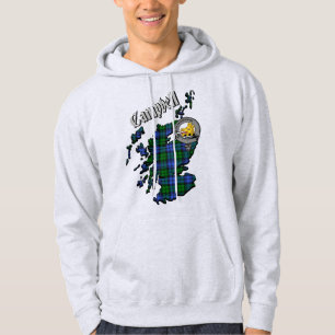 Campbell Clan Abzeichen Adult Hoodie