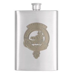 Campbell Clan Abzeichen Classic Flask Flachmann