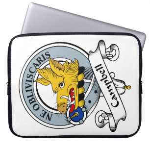 Campbell-Clan-Abzeichen Laptopschutzhülle