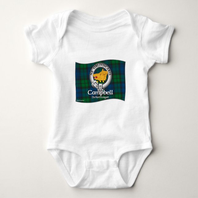 Campbell-Clan Baby Strampler (Vorderseite)