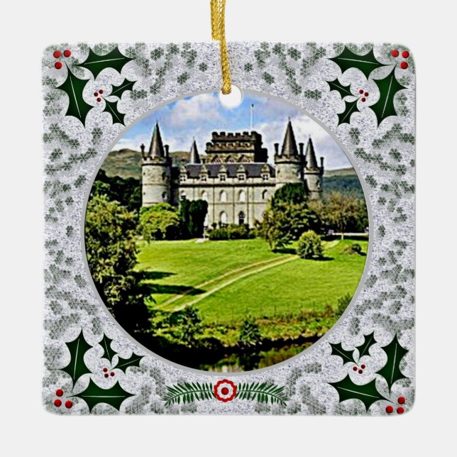 Campbell Clan Burg Inveraray Keramikornament (Vorderseite)
